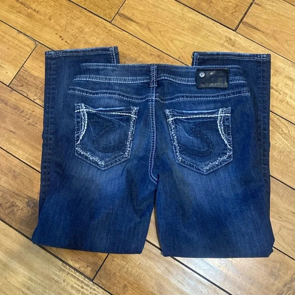 Silver aiko jean capris - Picture 7 of 7